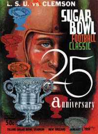 1959 Sugar Bowl Program