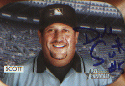 Umpire Dale Scott