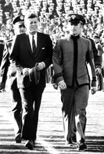 President Kennedy at 1962 Army-Navy Game