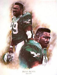 Jerome Brown, Eagles