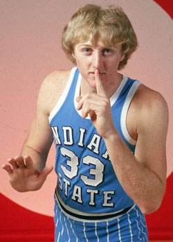 Larry Bird, Indiana State