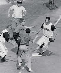 Bill Mazeroski Crosses Home