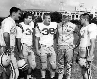 Dietzel & LSU Backfield