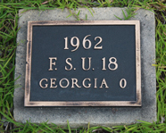 FSU Sod Cemetery, Georgia 1962