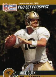 QB Mike Buck, Saints