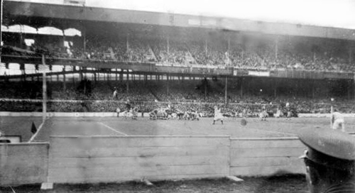 Football Game at the Polo Grounds