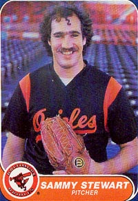Sammy Stewart, Orioles