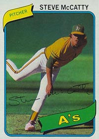 Steve McCatty, Oakland A's