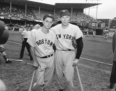 Dom and Joe DiMaggio