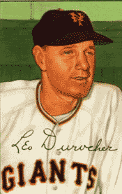 Leo Durocher, New York Giants Manager