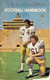 Florida State Football Handbook 1973