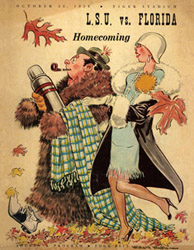 LSU-Florida Program Cover 1958