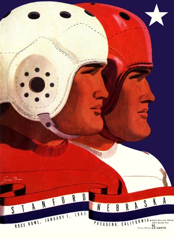 1941 Rose Bowl Program Cover