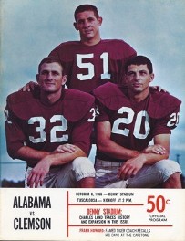 1966 Alabama-Clemson Program