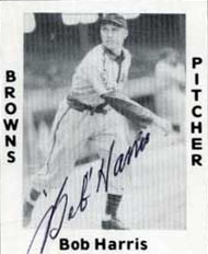 P Bob Harris, St. Louis Browns