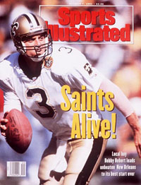 QB Bobby Hebert, Saints