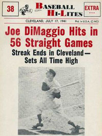 DiMaggio Streak Ends