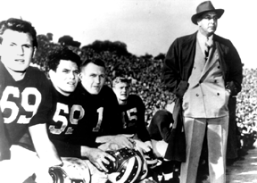 Coach Fritz Crisler, 1948 Rose Bowl