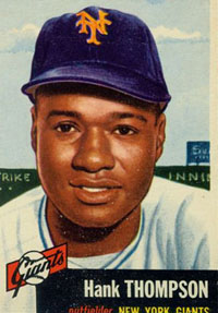 Hank Thompson, New York Giants