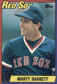 Marty Barrett, Red Sox