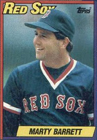 Marty Barrett, Red Sox