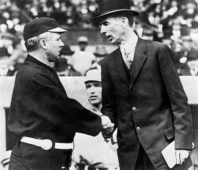 John McGraw and Connie Mack