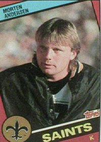 K Morten Andersen, Saints