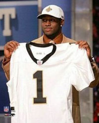 Reggie Bush Saints #1 Pick