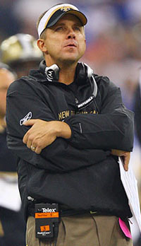 Saints Coach Sean Payton