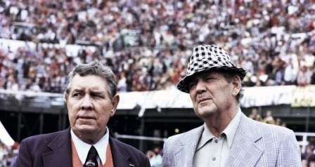 Shug Jordan and Bear Bryant