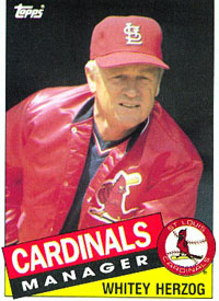 Whitey Herzog, Cardinals