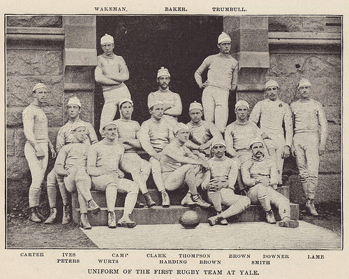 Yale's First Rugby Team